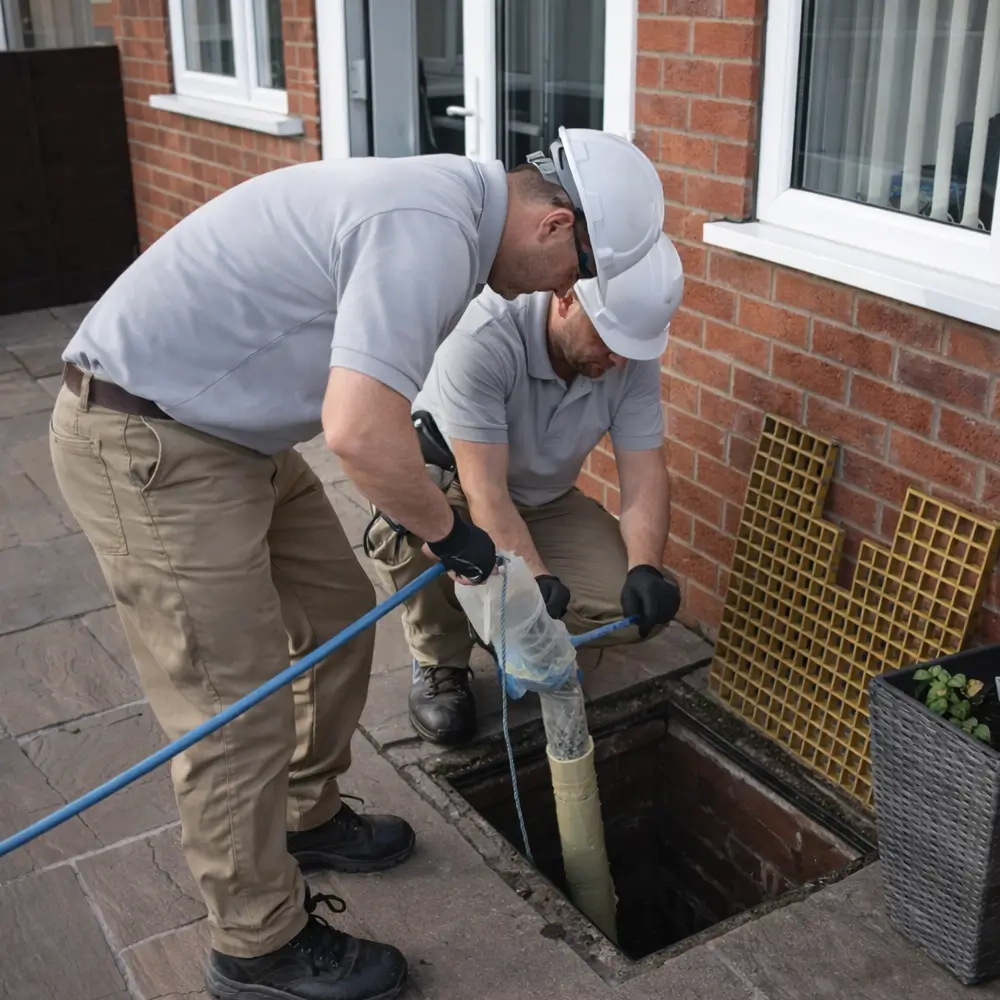 Blocked drain repair service in Sidcup